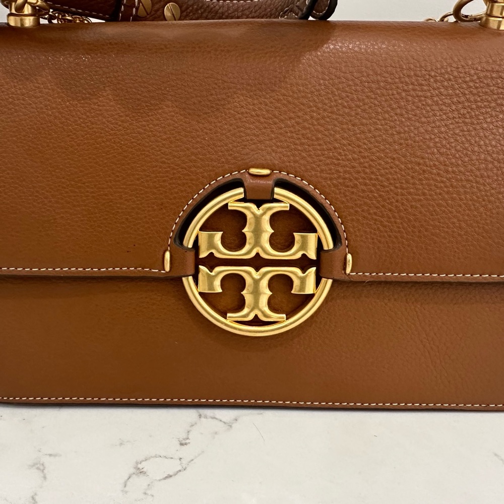 Tory Burch Miller Logo Plaque Shoulder Bag